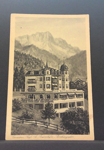 Conditorei Cafe St Rottenhöfer Berchtesgaden JW 650247 C