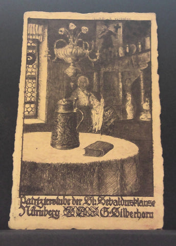 Patrizierstube der Sebaldnsklause Nurnberg Gemälde JW 650332 C