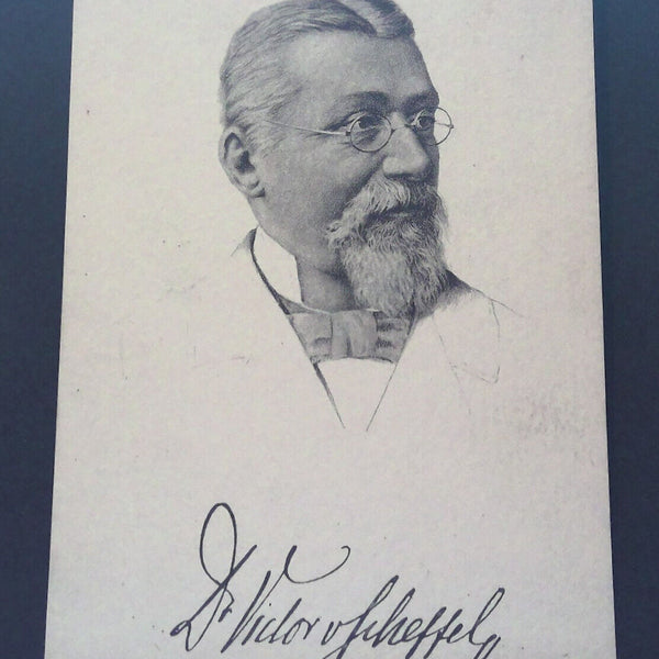 Viktor von Scheffel Dichter Porträt JW 650464 C