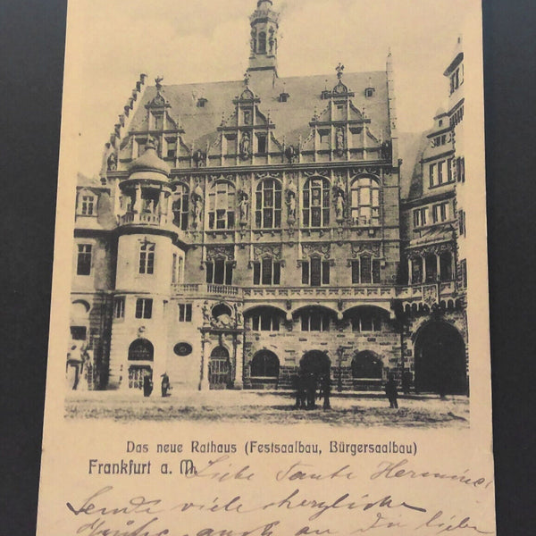 Frankfurt am Main Das neue Rathaus Festsaalbau Bürgersaalbau JW 650415 C