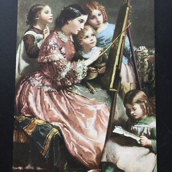 La petit artiste/Die kleine Künstlerin (Lafant de Metz) - Künsterkarte 400300 TH