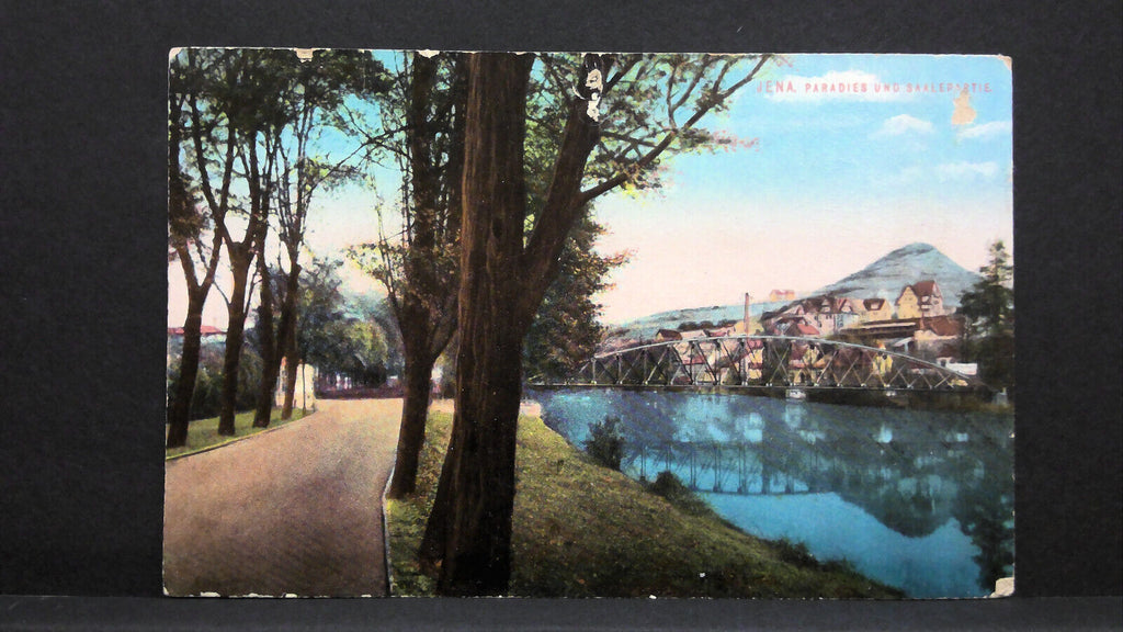 Jena Paradies und Saalepartie Gemälde JW 500263 C