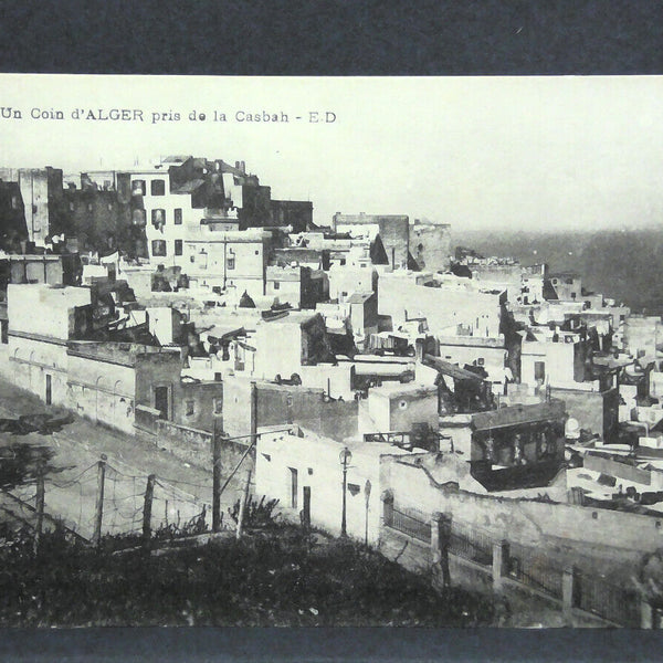 Un Coin d'Alger pris de la Casbah JW 00090 C
