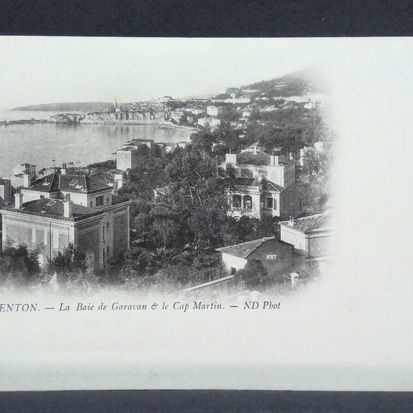 Menton L Baie de Garavan & le Cap Martin JW 800088 C