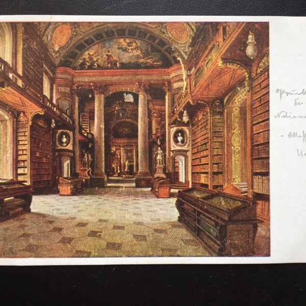 Wien - Prunksaal der Nationalbibliothek (J.Jaunbersin) - Ehem. Hofburg 270023 TH