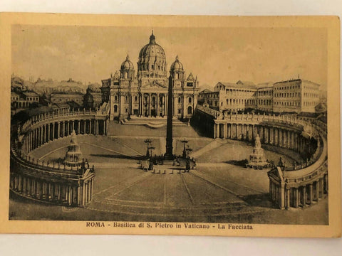 Roma Basillica di S Pietro in Vaticano La Facciata 42081