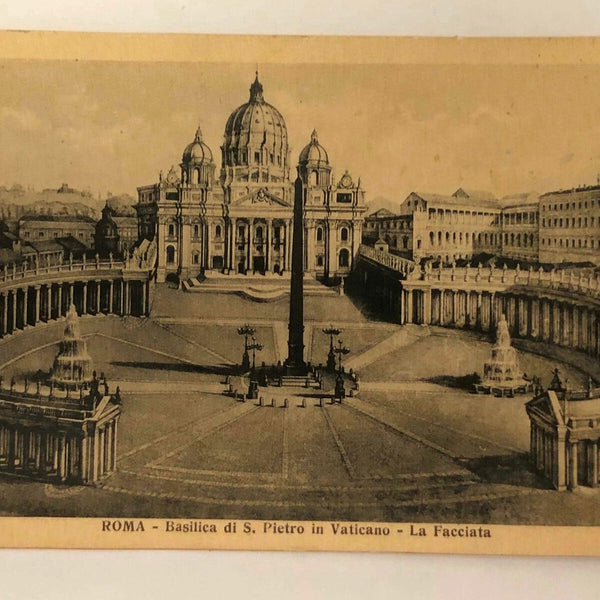 Roma Basillica di S Pietro in Vaticano La Facciata 42081