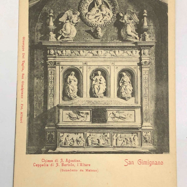 San Gimignano Cappella di S Bartolo l Altare 42085