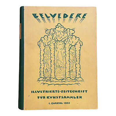 3232 Meder ILLUSTRIERTE-ZEITSCHRIFT FÜR KUNSTSAMMLER 1. QUARTAL 1922 HC +Abb