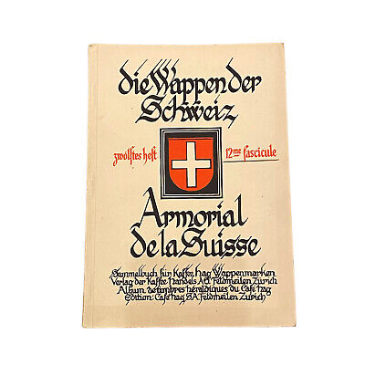3703 Paul Ganz, Prof. DIE WAPPEN DER SCHWEIZ - ARMORIAL DE LA SUISSE +Abb