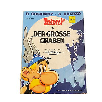 3864 A. Uderzo ASTERIX: DER GROSSE GRABEN (BAND XXV) +Abb