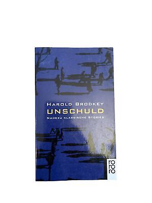 2108 Harold Brodkey UNSCHULD NAHEZU KLASSISCHE STORIES BAND I
