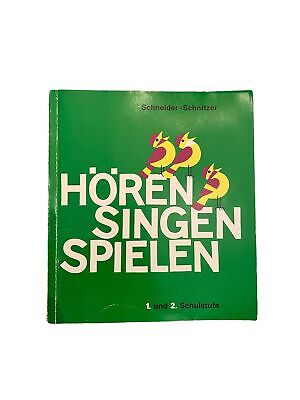 2709 Schneider HÖREN SINGEN SPIELEN 1. UND 2. SCHULSTUFE +Illus