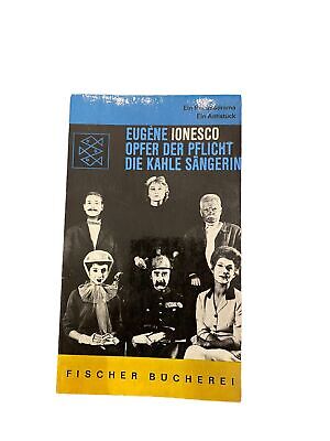 2822 Eugène Ionesco OPFER DER PFLICHT. DIE KAHLE SÄNGERIN