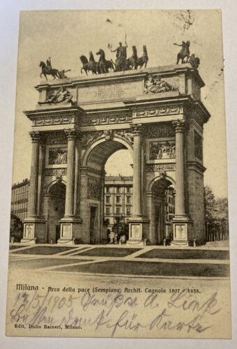 Milano Mailand Arco della pace 84015 Shit