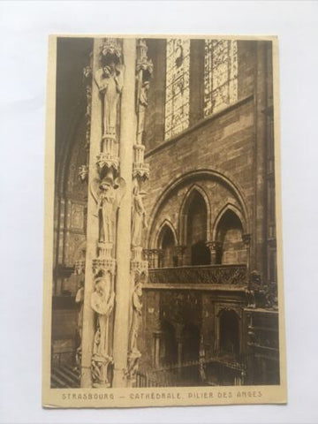 Strasbourg- Cathèdrale, Pilier des Anges. 556
