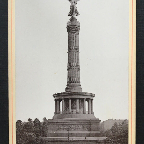 Foto Berlin Siegesdenkmal Königsplatz Diezel&Langer Wien ca.10,7x16,5cm 400931TH