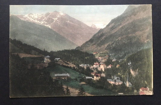 Bad Gastein v.d. schwarzen Liesel - Blick auf Ort - Salzburg 400405