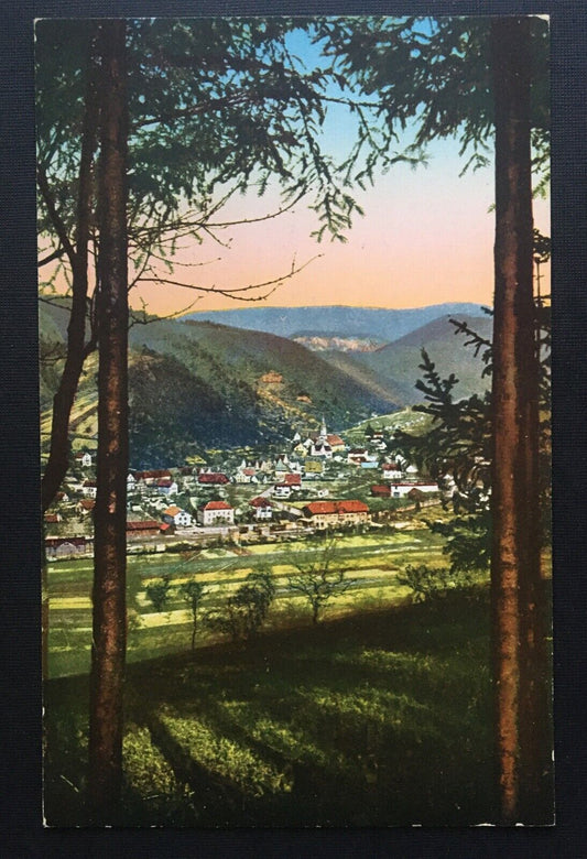 Oppenau - Blick auf Ort - Baden-Württemberg Deutschland 400412