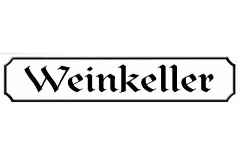 Schild Wein Keller Fass Alkohol Glas Flasche Winzer Beere 46 x 10 Blech od. Holz