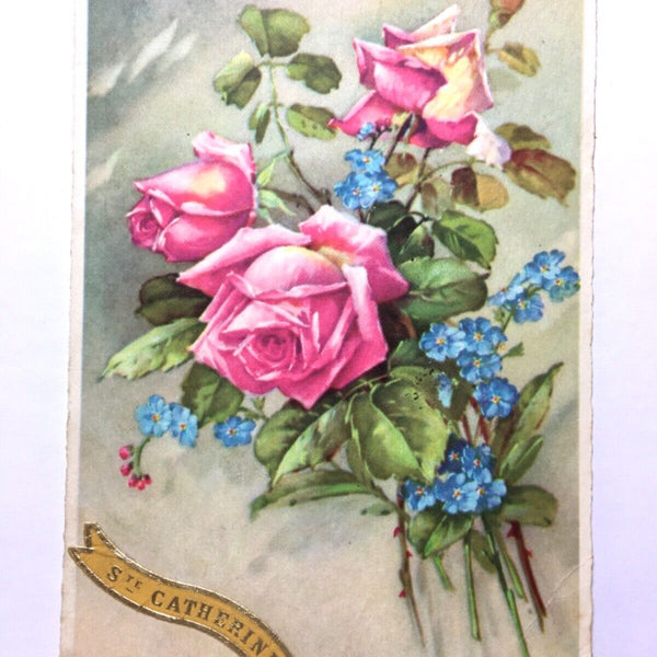 Rosen - Blumenstrauß - Ste Catherine - Künstlerkarte 110064 TH
