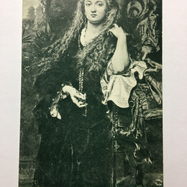Fille de Castellan (J.Matejko) - Burgmädchen - Künstlerkarte 110065 TH
