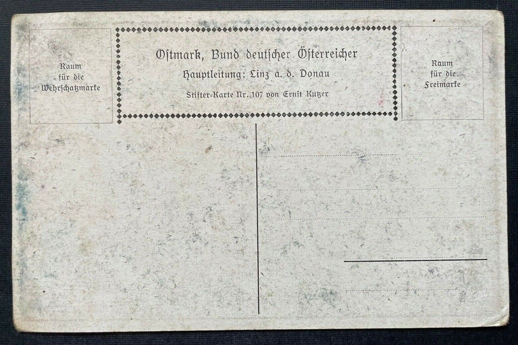 Malerei Der Waldgänger A.Stifter Mann Frau Kinder Aussicht Ortschaft 400348 TH