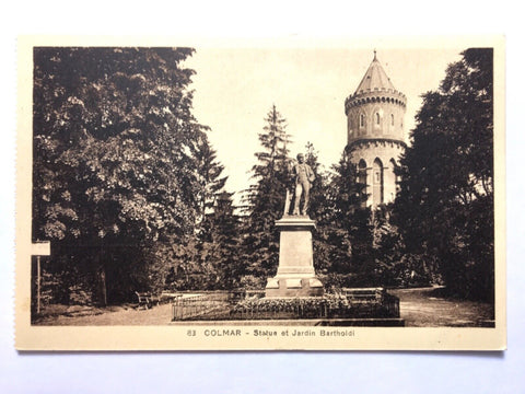Colmar - Statue et Jardin Bartholdi - Bertholdi-Statue & Garten 110039 TH