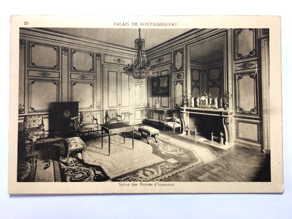 Palais Fontainebleau - Schloss - Salon des Dames d’Honneur 110029 TH