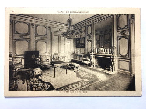 Palais Fontainebleau - Schloss - Salon des Dames d’Honneur 110029 TH