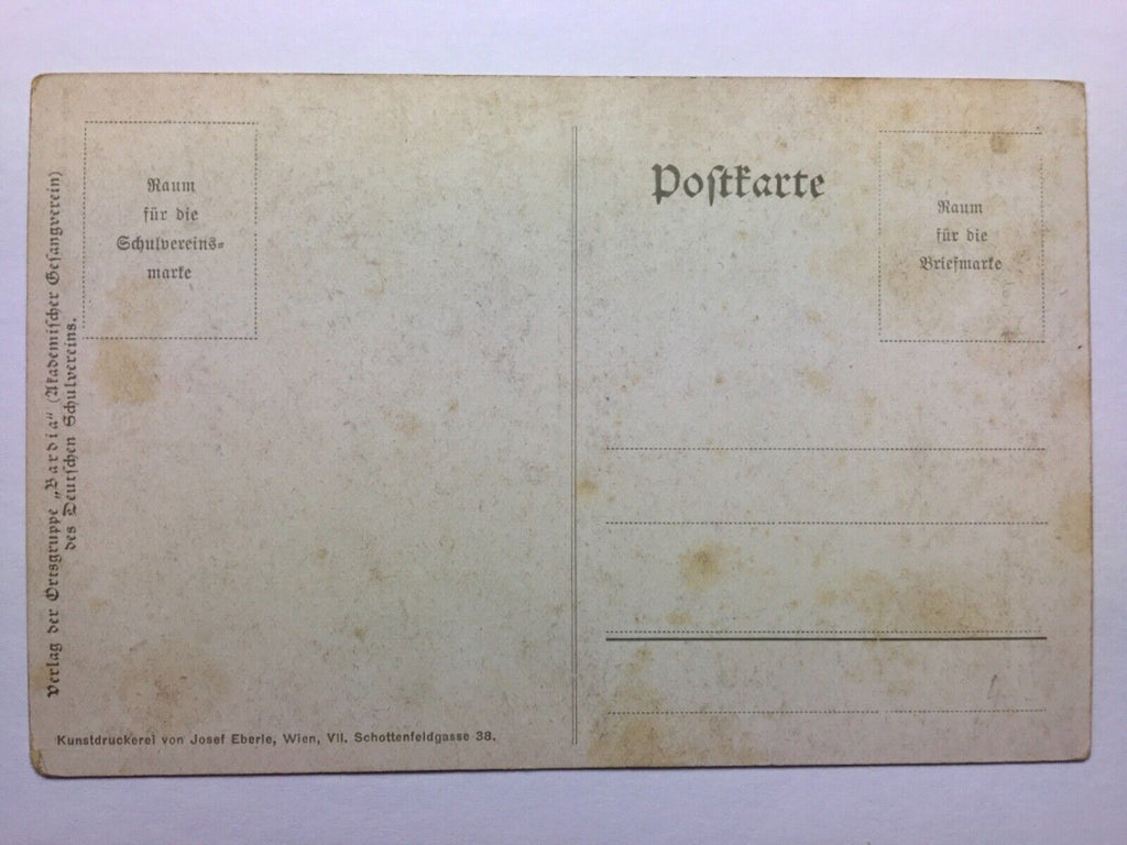 Deutscher Schulverein - Sah ein Knab‘ ein Röslein stehn / Künstlerkarte 30148 TH
