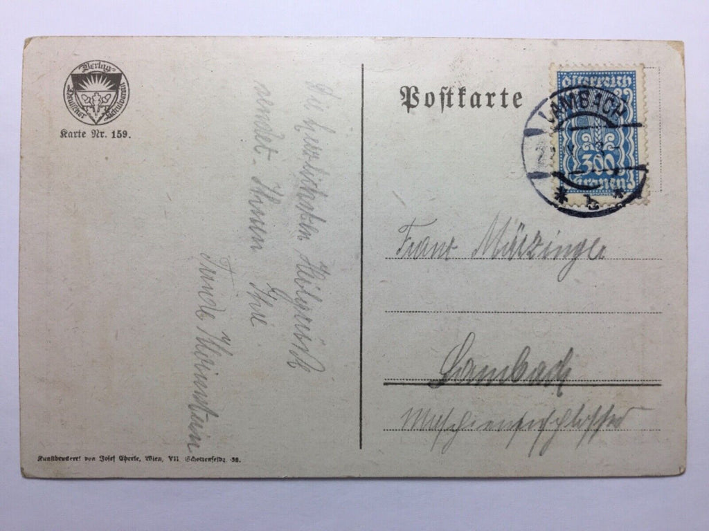 Deutscher Schulverein - Baum / Künstlerkarte 30018 TH