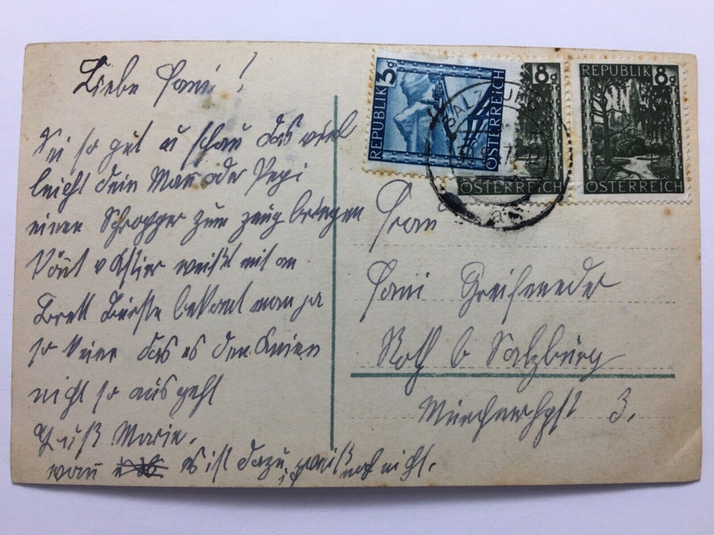 Es zogen drei Burschen - Künstlerkarte 30160 TH