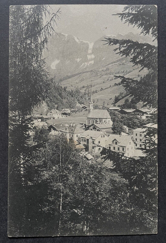 Mühlbach bei Bischofshofen Hochkönig Gebirge Berg Stadt Kirche Salzburg 402313 A