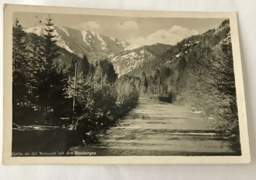 AK, Partie an der Weissach, Blauberge, Baden Württemberg (110207 BW)