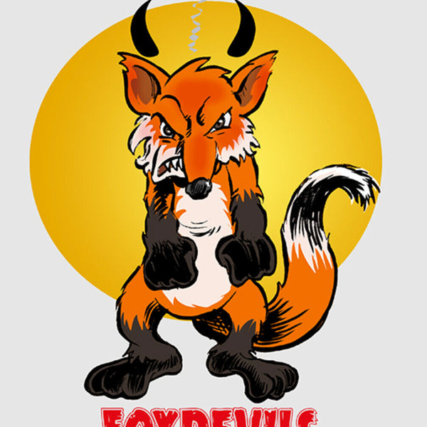 Schild Spruch You make me foxdevilswild Du machst mich fuchsteufelswild Wut JW