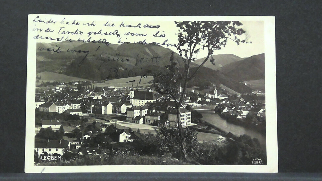 Leoben Steiermark Stadtansicht JW 500205 F