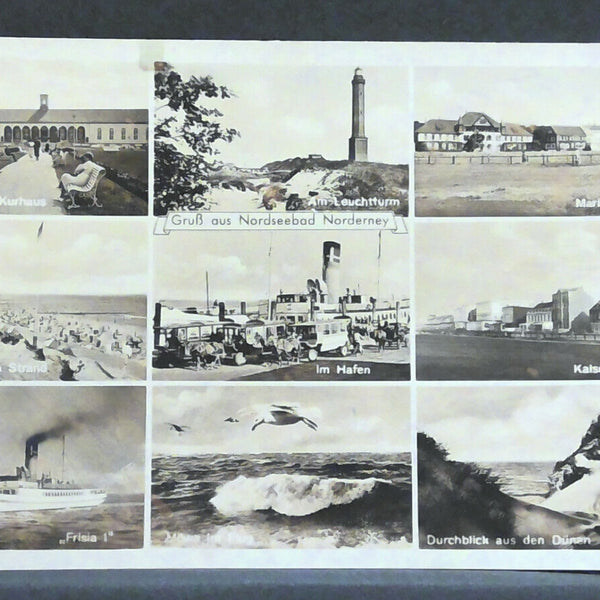 Gruß aus Nordseebad Norderney Kurhaus Frisia 1 Marienstraße JW 400997 F