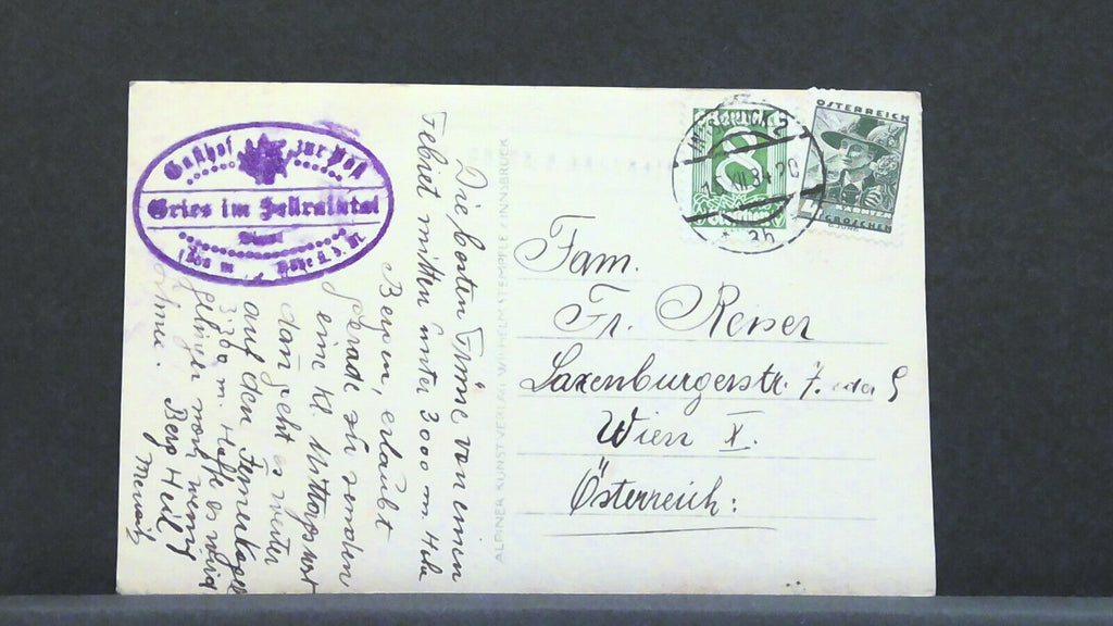 Lisenser Hochleger mit Fernerkogl Almwirtschaft JW 410233 F