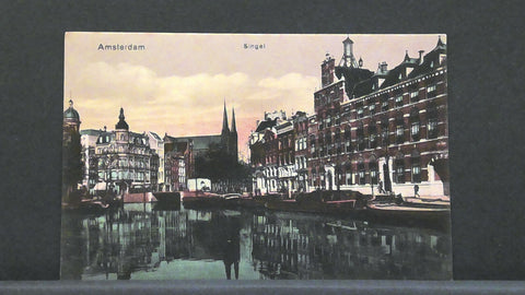 Amsterdam Singel Kirche Schiffe JW 410171 F