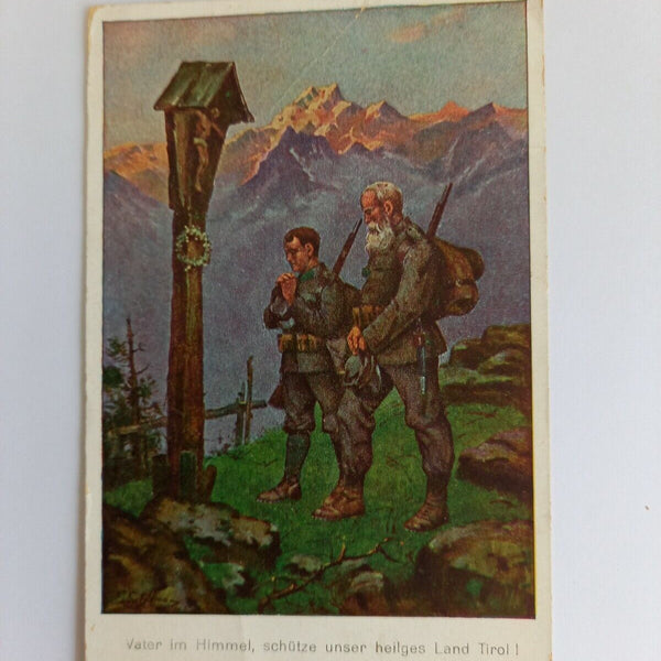 KuK Soldaten  am Berg, 140393 GR