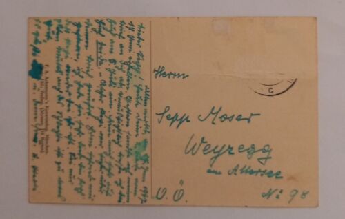 Künstlerkarte Odysseus und Nausikaa 600645A gr D