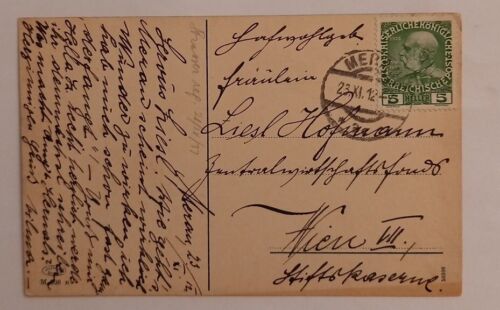 Kurort Meran Süd Tirol mit Steinernem Steg. 600673A gr D