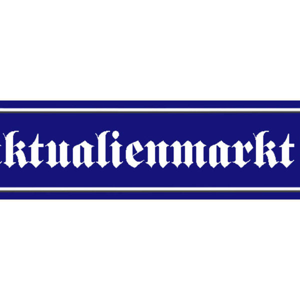 Schild Viktualienmarkt München Bayern Ort Straße Platz 46 x 10 Blech od. Holz