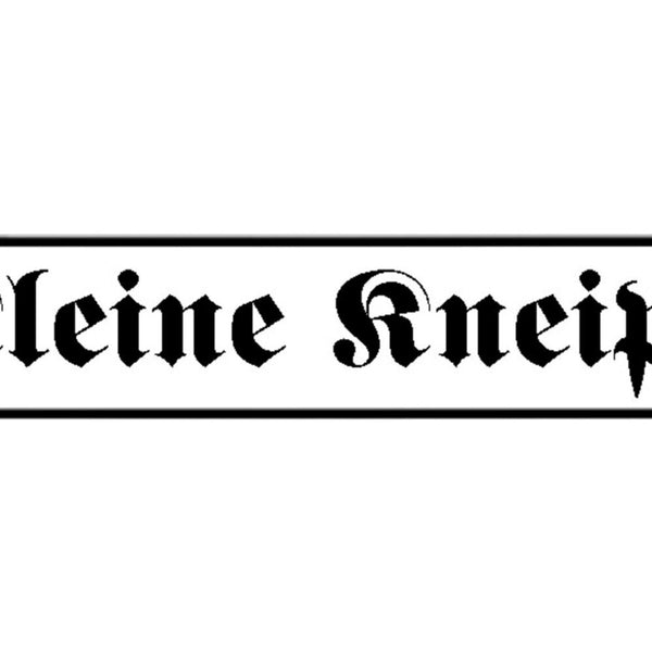 Schild Kleine Kneipe Lokal Bier Alkohol Ort Straße Platz 46 x 10 Blech od. Holz