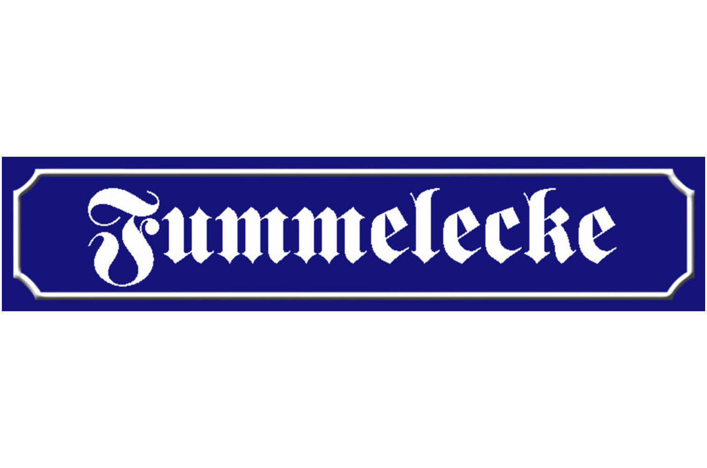 Schild Fummelecke Liebe Beziehung Ehe Kuscheln Ort Straße 46 x 10 Blech od. Holz