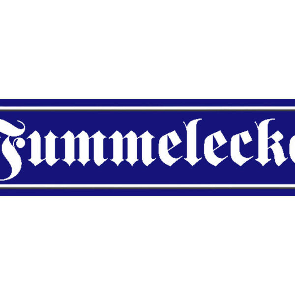 Schild Fummelecke Liebe Beziehung Ehe Kuscheln Ort Straße 46 x 10 Blech od. Holz
