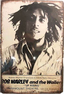 Nostalgie Vintage Retro Blechschild "Bob Marley and the Wailer" 30x20    900213