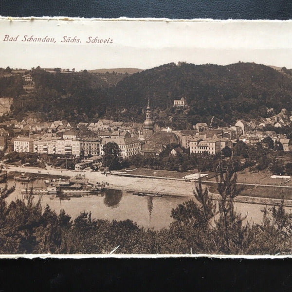 Bad Schandau - Sächsische Schweiz - Elbe Schiff 140436 TH