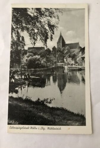 Eulenspiegel, Stadt, Mölln, Mühlenteich (110332 BW)
